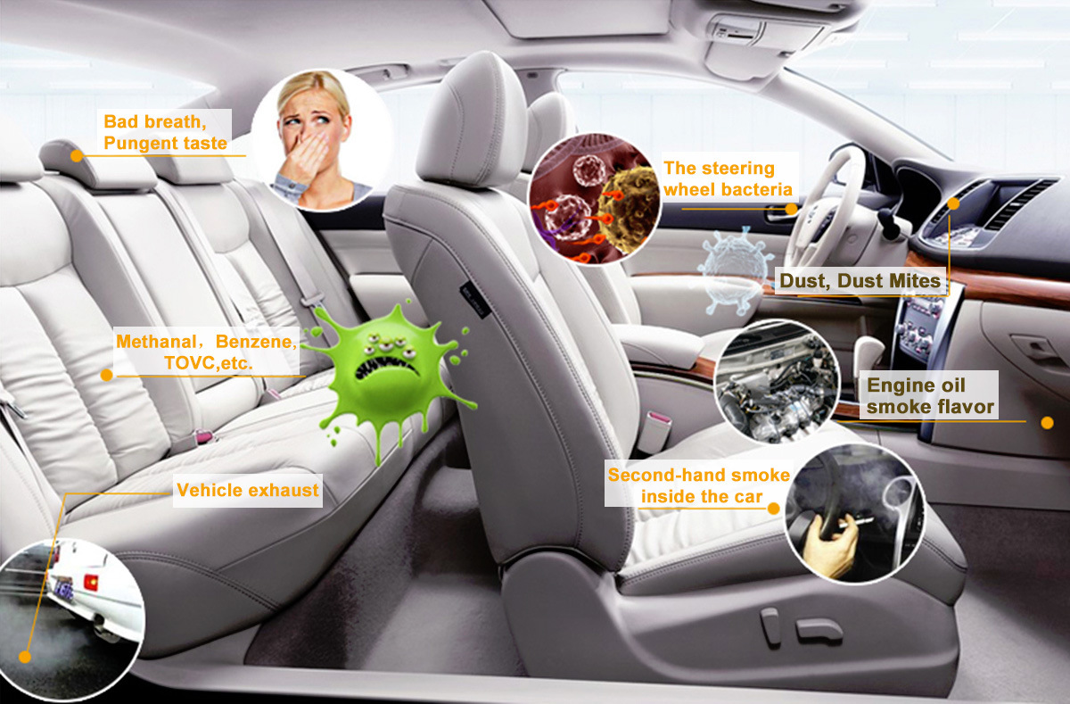 Dezinfectare cu ozon auto tapiterie Constanta